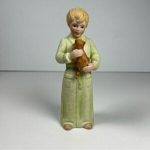 Goebel Collector's Club Exclusive Rise and Shine Boy Cat Figurine 1984